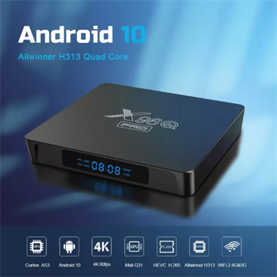 X96Q Pro – 4GB+64GB – 4K – Smart Android Tv Box