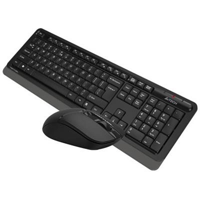 A4Tech Fstyler FG1012s 2.4G Wireless Desktop Keyboard & Mouse | Black