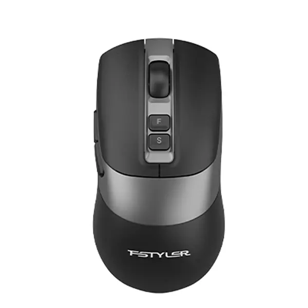 A4Tech FB50CS Plus Bluetooth, Rechargeable and 2.4GHz Wireless Mouse | Black