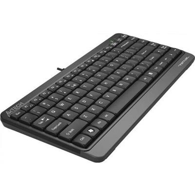 A4Tech FK11 Fstyler Sleek Multimedia Compact Keyboard - Grey