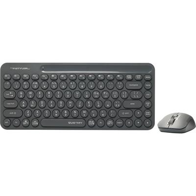 A4Tech FG3200 QuietKey Compact Combo Wireless Desktop | Grey