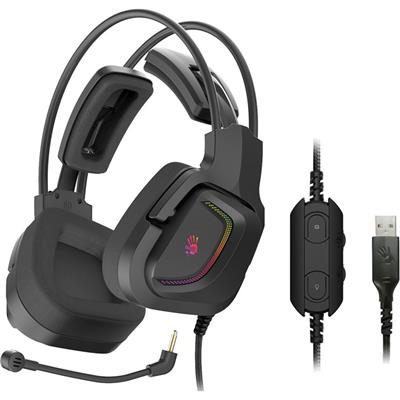 Bloody G575 Pro Dual Mode RGB Gaming Headset - 7.1 Virtual Sound - Gun Grey