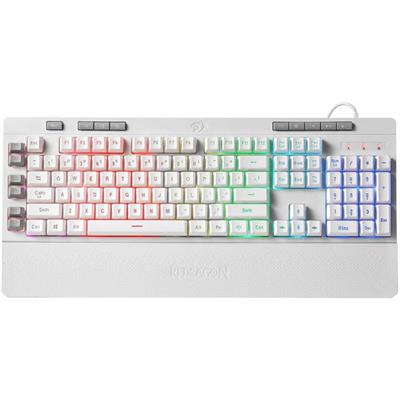 Redragon Shiva K512 RGB Membrane Gaming Keyboard | White - K512W-RGB-1