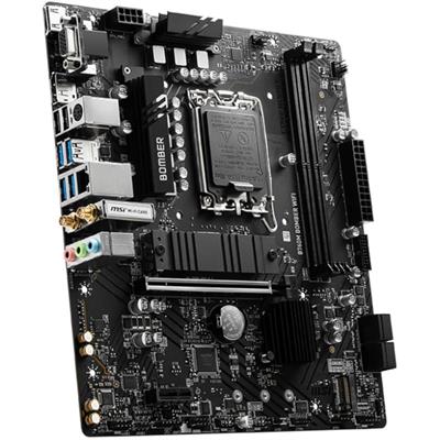 MSI B760M BOMBER WIFI Intel Motherboard DDR5