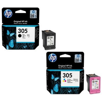 HP 305 Black And Tri-Colors Original Ink Cartridge Combo Pack