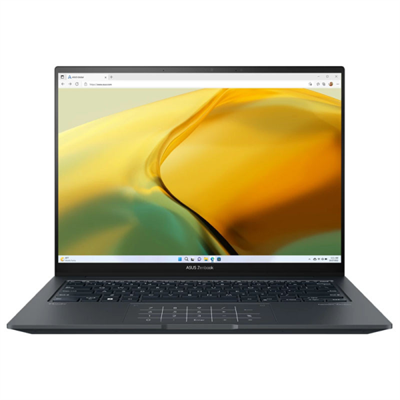 Asus Zenbook 14X Q410VA-EVO.I5512 OLED Touchscreen Laptop - Intel Core i5-13500H, 8GB DDR5, 512GB SSD, Intel Iris Xe Graphics, Backlit KB, 14.5" OLED Display, Windows 11 | Inkwell Gray