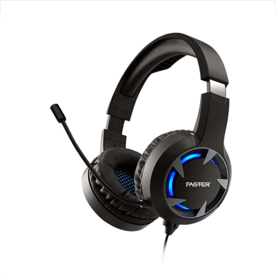FASTER Blubolt BG-100 Surrounding Sound Gaming Headset With Noise Cancelling Microphone For PC And Mobile