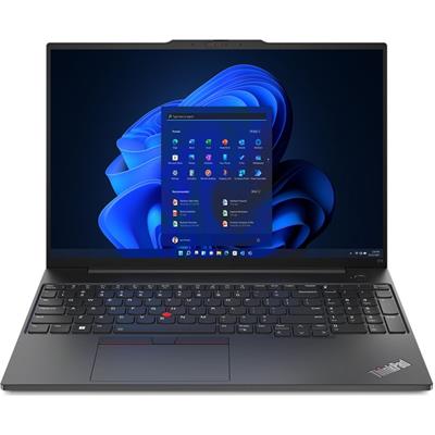 Lenovo ThinkPad E16 Gen 1 Business Laptop - Intel Core i5-1335U 8GB 512GB SSD Intel Iris Xe Graphics 16" WUXGA Display Backlit KB Fingerprint Reader,Dos