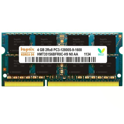 4GB DDR3 SOD Memory For Notebook (Pulled Out)