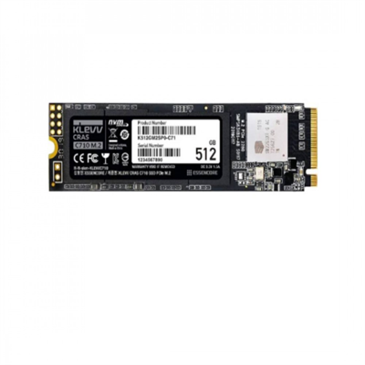 KLEVV CRAS C710 512GB M.2 NVMe PCIe Gen3x4 SSD