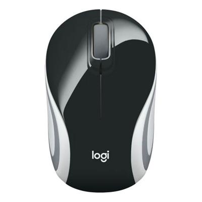 Logitech M187 Wireless Ultra Portable Mouse - Black 