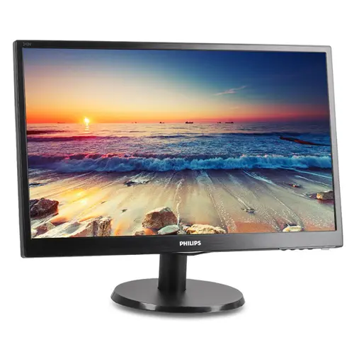 Phillips 243V5Q FHD Monitor | 24-inch Diagonal FHD Computer Monitor- Grade A (Used)