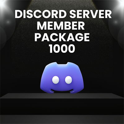 1000 Discord Server Members ONLINE FOR 3 MONTHS Refill No