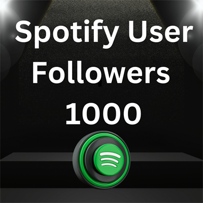 1000 Spotify User Followers Non Drop Lifetime 