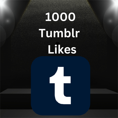 1000 Tumblr  Likes  in  Link
