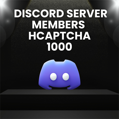 1000 Discord Server Members hCaptcha