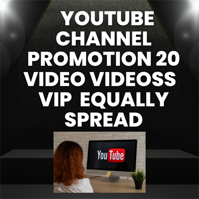 YouTube Channel Promotion 20 Videos Equally Spread 