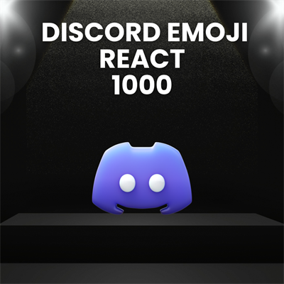 1000 Discord Emoji React Refill No