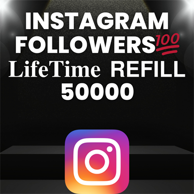 50k Instagram Followers lifetime Guaranteed  Real Accounts