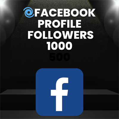 1000 Facebook Profile Followers Life time Guarantee 
