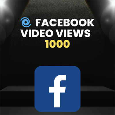 1000 Facebook Video Views Non Drop Refill Lifetime