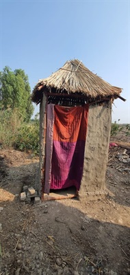One Toilet for Three Families