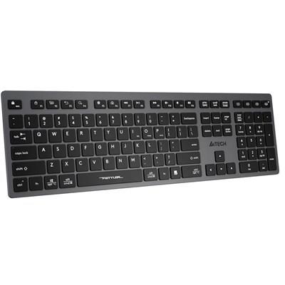 A4Tech FBX50C Bluetooth & 2.4G Wireless Keyboard | Grey