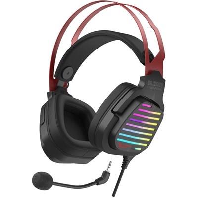 Bloody G560 Gaming Headset - Virtual 7.1 USB Wired Surround Sound - RGB Flow Backlight - Sports Red