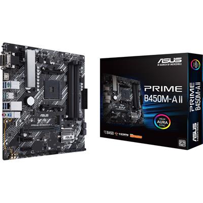 ASUS Prime B450M-A II AM4 Micro-ATX Motherboard