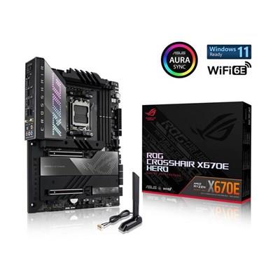 ASUS ROG CROSSHAIR X670E HERO WiFi 6E AM5 AMD Ryzen 7000 Gaming Motherboard