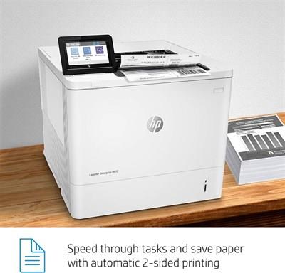 HP LaserJet Enterprise M612dn Printer - Monochrome - Auto Duplex