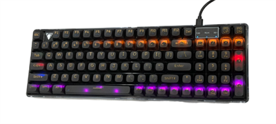 JEDEL KL-139B Mechanical Gaming RGB Keyboard