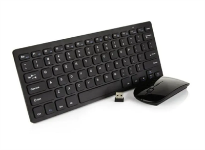 Jedel WS6100 Ultra Slim Mini Wireless Keyboard Mouse Set