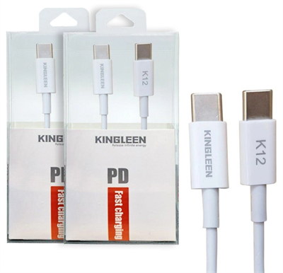 Kingleen Type C To Type C PD Fast Charging Cable 1mtr K12