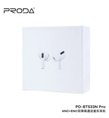 Proda PD-BT533N ANC Noise Canceling Earbuds for Music & Call