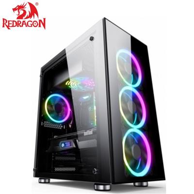 Redragon GC-605 Thundercracker Game Case Tempered Glass