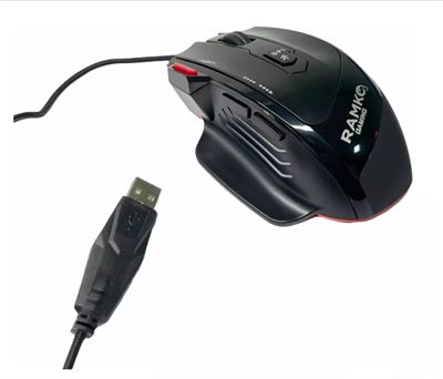 Mouse Gamer Ramko Rm1070 3200dpi Peso