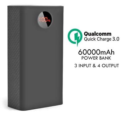 Romoss PEA57 60000mAh Power Bank, SCP , PD & 18W Quick Charge 3.0 Two-Way Fast For Huawei IPhone