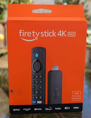 Amazon Fire TV Stick 4K Max streaming device, Wi-Fi 6, Alexa Voice Remote (includes TV controls)