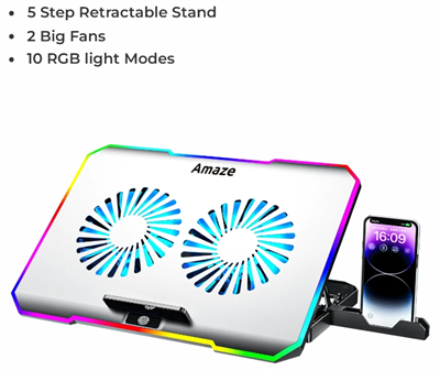 Laptop RGB cooling stand 