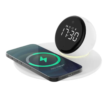 WIWU Wi-W017 Cable Less with Clock & Bluetooth speaker