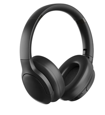 Wiwu TD-01 Bach Series Foldable On-Ear Bluetooth Headphones Black