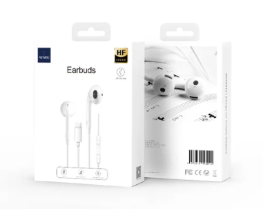 WIWU Type-C Earbuds 303 Handsfree (Plug and Play)