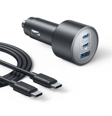 Anker Nano Car Charger 3 Ports 167.5W A2737