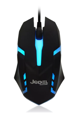 JEDEL M66 USB Wired Gaming Mouse with LED 7 Colors Breathing for PC and Laptop