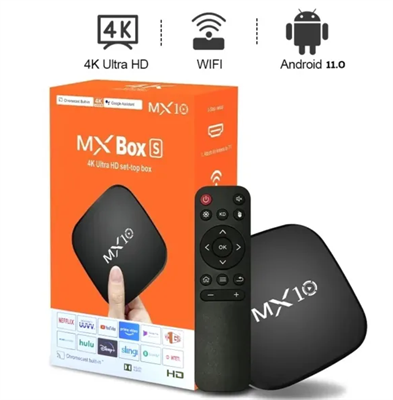MX10 2GB 16GB Smart Android TV Box 8K