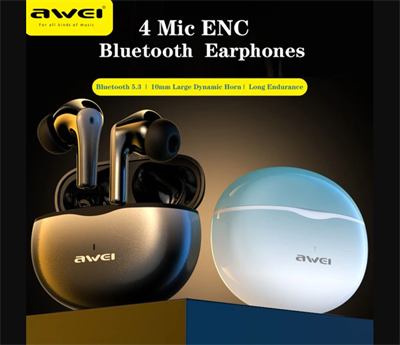 Awei TWS T62 ENC Earphones Bluetooth V5.3