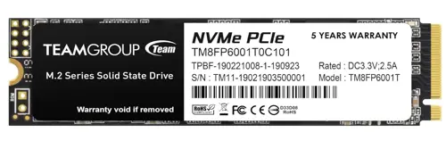 TeamGroup MP33 1TB M.2 PCIe SSD
