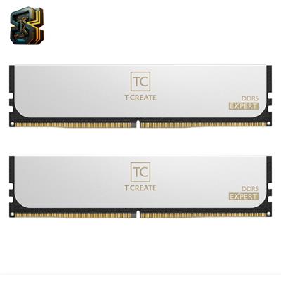 TeamGroup TCreate  Expert 64GB (2 x 32GB) 6000Mhz DDR5 White