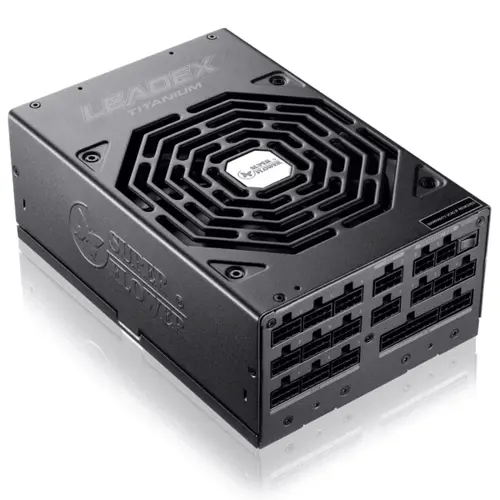 Super Flower LEADEX TITANIUM 1600W ATX3.1 ECO Mode, Full Modular, Dual Ball Bearing Fan Power Supply